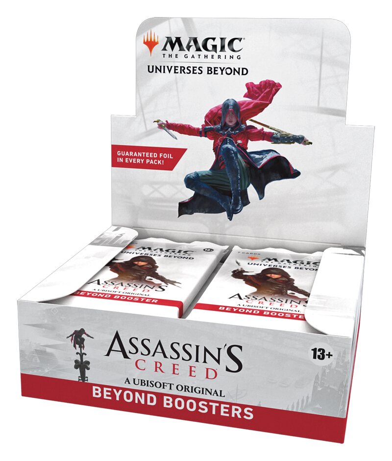 Läs mer om Magic the Gathering: Assassins Creed Beyond Display (24 Booster)