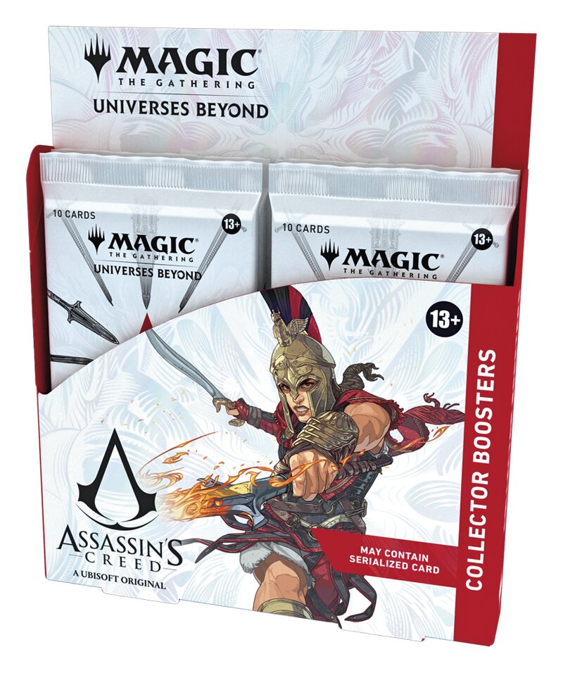 Läs mer om Magic the Gathering: Assassins Creed Collectors Display (12 Booster)