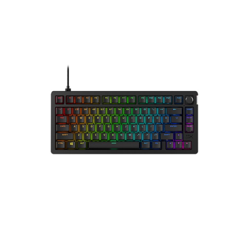HyperX Alloy Rise Gaming Keyboard 75% (Linear) – Black
