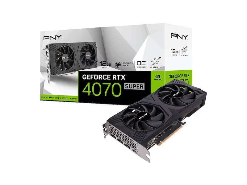 PNY GeForce RTX 4070 SUPER VERTO DUAL 12GB