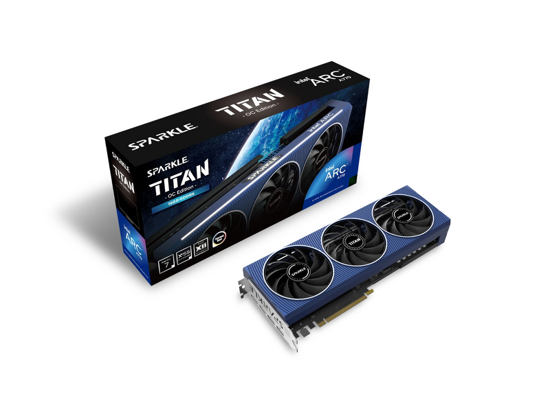Product Image for Sparkle Intel Arc A770 TITAN OC 16GB