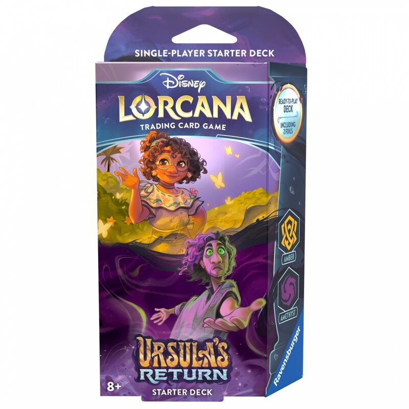 Lorcana Ursula’s Return Starter Deck Amber & Amethyst
