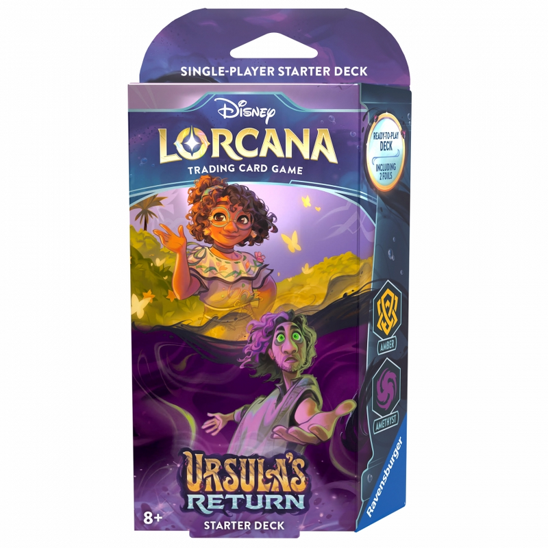 Product Image for Lorcana Ursula's Return Starter Deck Amber & Amethyst