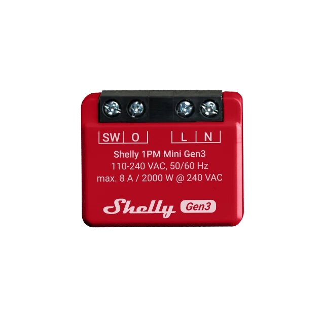 Läs mer om Shelly Plus 1PM Mini (GEN 3)