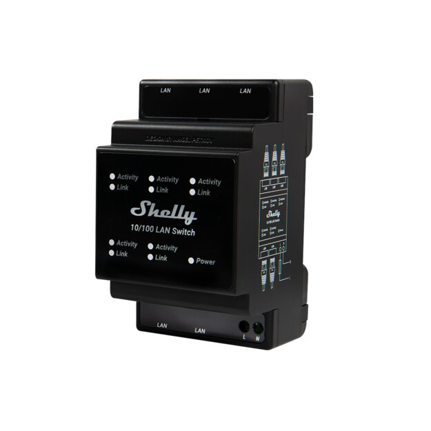 Läs mer om Shelly LAN Switch