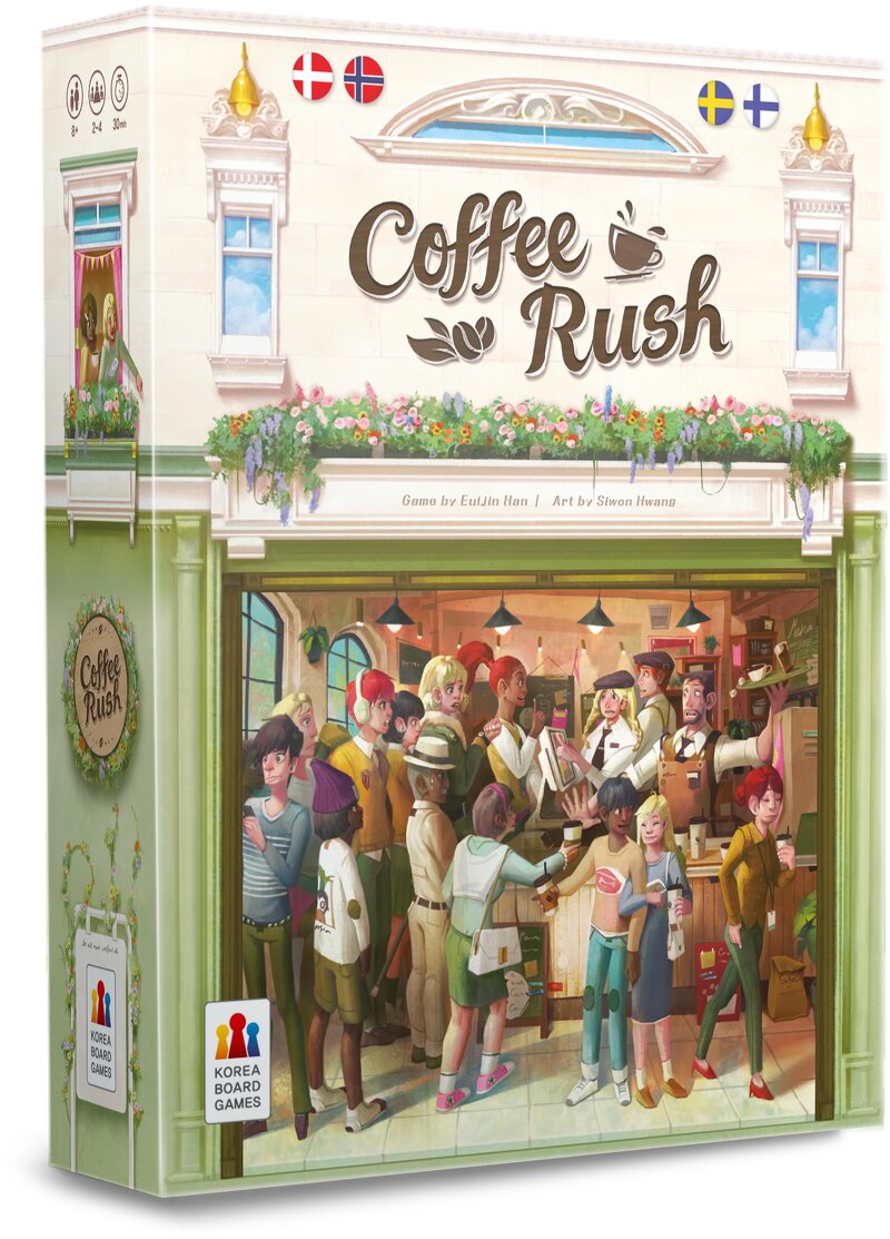 Korea Boardgames Coffee Rush Nordic