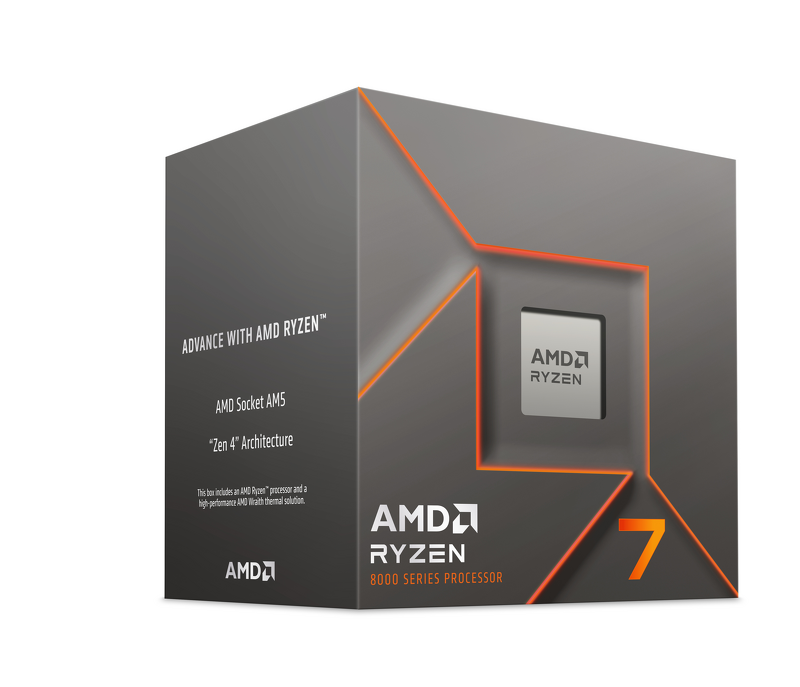 Product Image for AMD Ryzen 7 8700F / 8 Cores / 16 Threads / 4.1Ghz