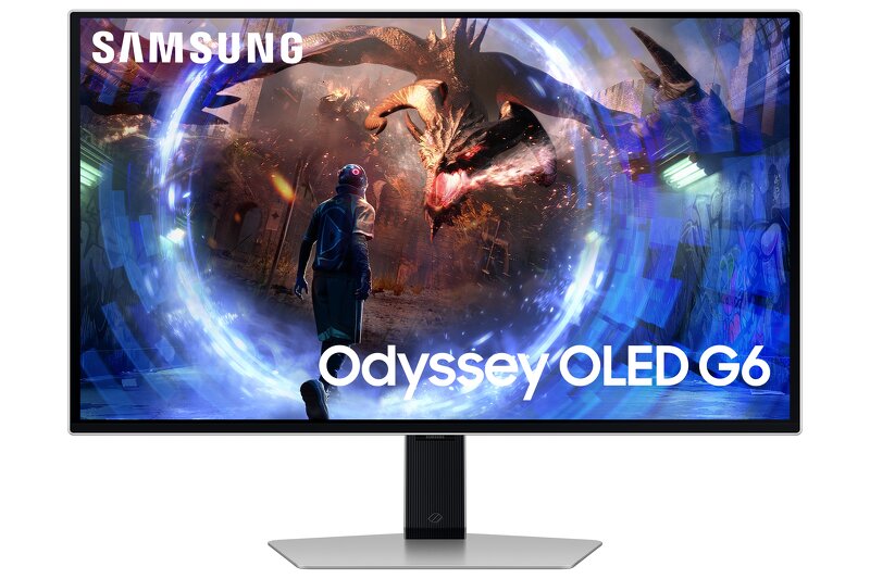 Samsung Odyssey G6 LS27DG602SUXEN / 27″ / OLED / 2560 x 1440 / 360 Hz / 0,03ms / 2xHDMI,DP