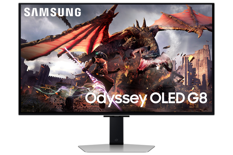 Product Image for Samsung Odyssey  G8 LS32DG802SUXEN / 32" / OLED / 3840 x 2160 / 240 Hz / 0,03ms / 2xHDMI,DP / FreeSy
