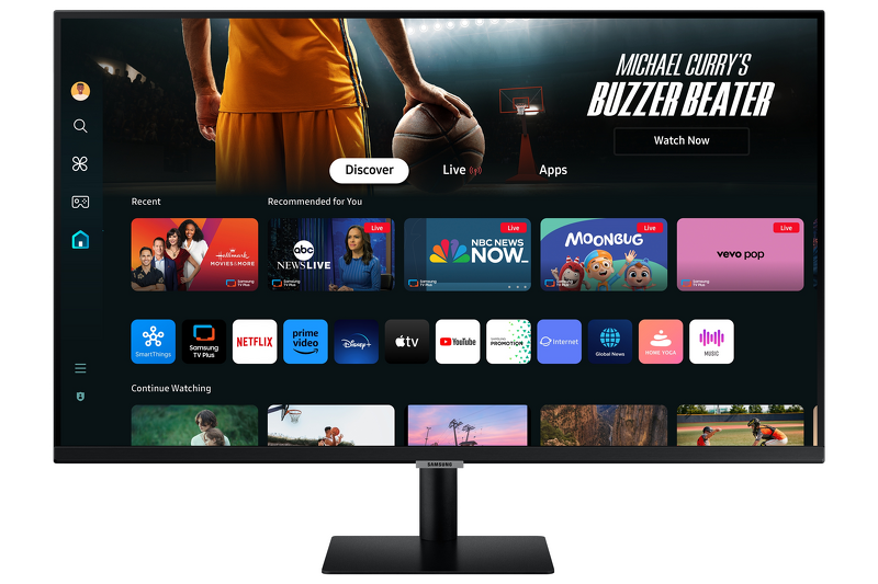 Product Image for Samsung Smart Monitor M7 LS32DM702UUXEN / 32" / VA / 3840 x 2160 / 60 Hz / 4ms / 2xHDMI,USB-C