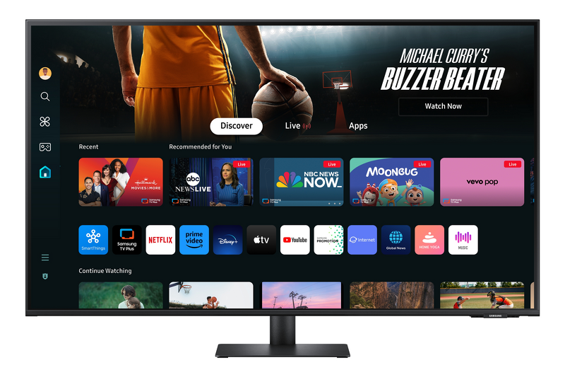 Product Image for Samsung Smart Monitor M7 LS43DM702UUXEN / 43" / VA / 3840 x 2160 / 60 Hz / 4ms / 2xHDMI,USB-C