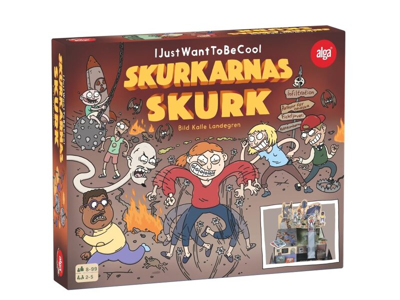 IJustWantToBeCool Skurkarnas Skurk – Brädspelet (Sv)