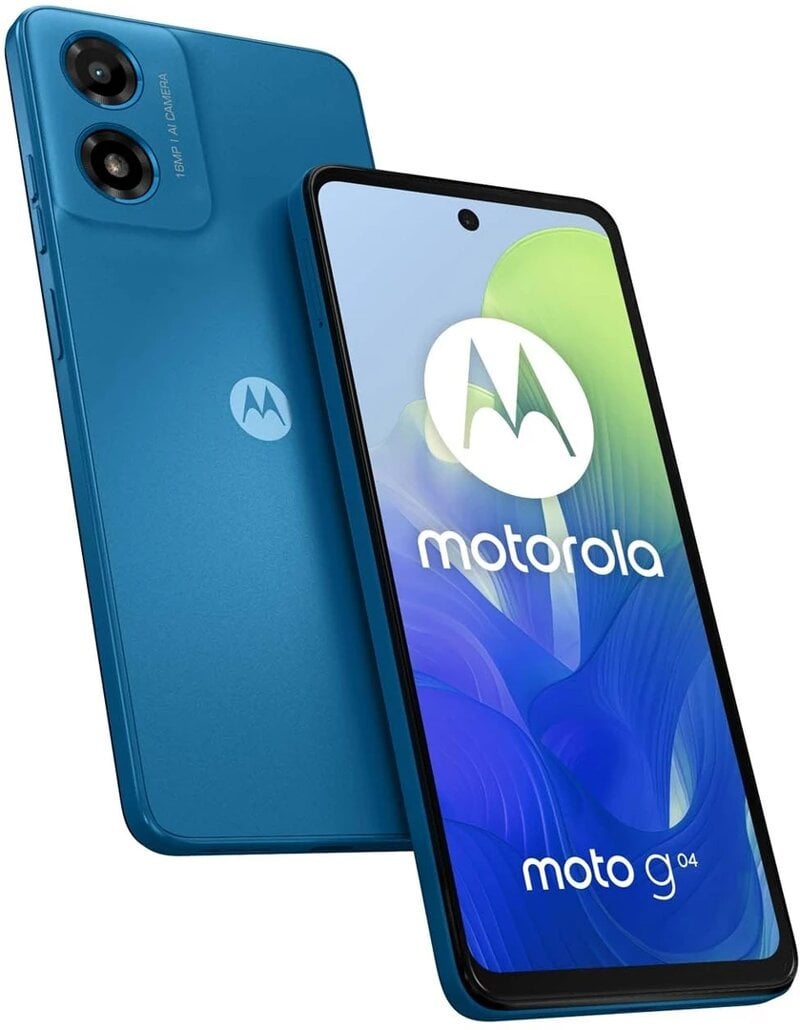 Motorola G04 – Satin Blue