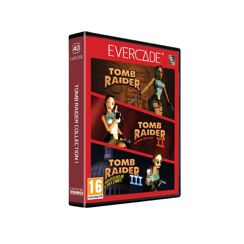 Läs mer om Blaze Evercade Tomb Raider Giga Cart Col 1
