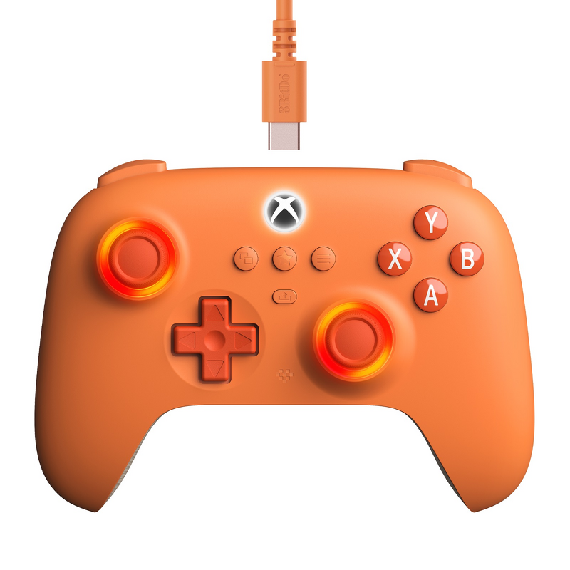Product Image for 8BitDo Ultimate C Wired Controller for Xbox - Orange