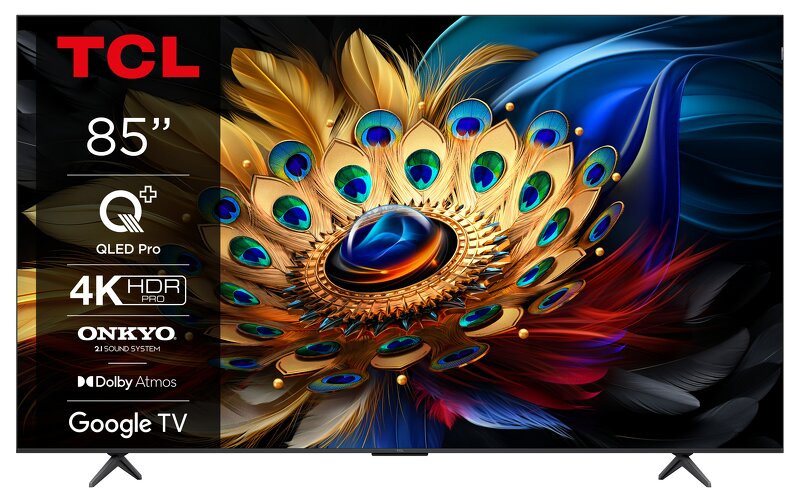 TCL 85C61B 85” QLED PRO Smart TV / 4K Ultra HD / Google TV