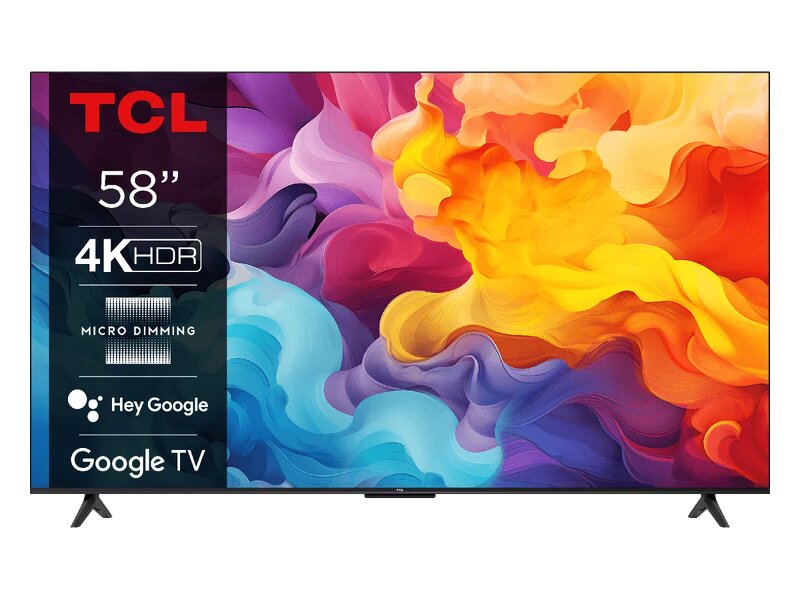 TCL 58V6B 58" 4K HDR Smart TV / 4K Ultra HD / Google TV