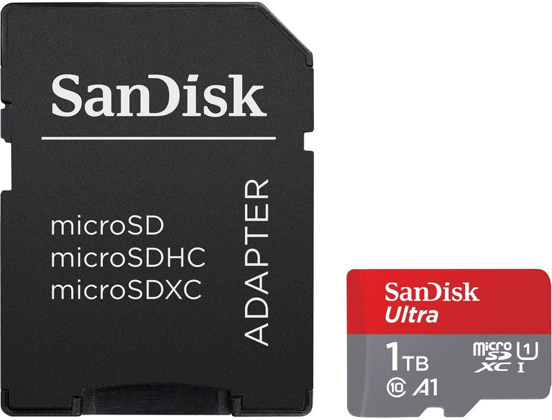 Product Image for SanDisk Ultra - 1TB / 150MB/s / microSDHC / Class 10 / UHS-I / Adapter