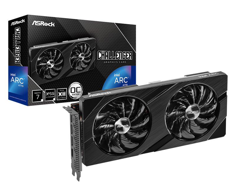 Product Image for ASRock Intel Arc A770 Challenger OC 16GB