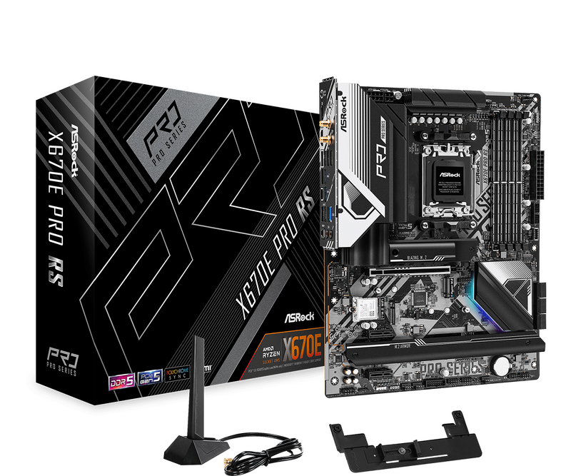 Product Image for ASRock X670E PRO RS WIFI D5