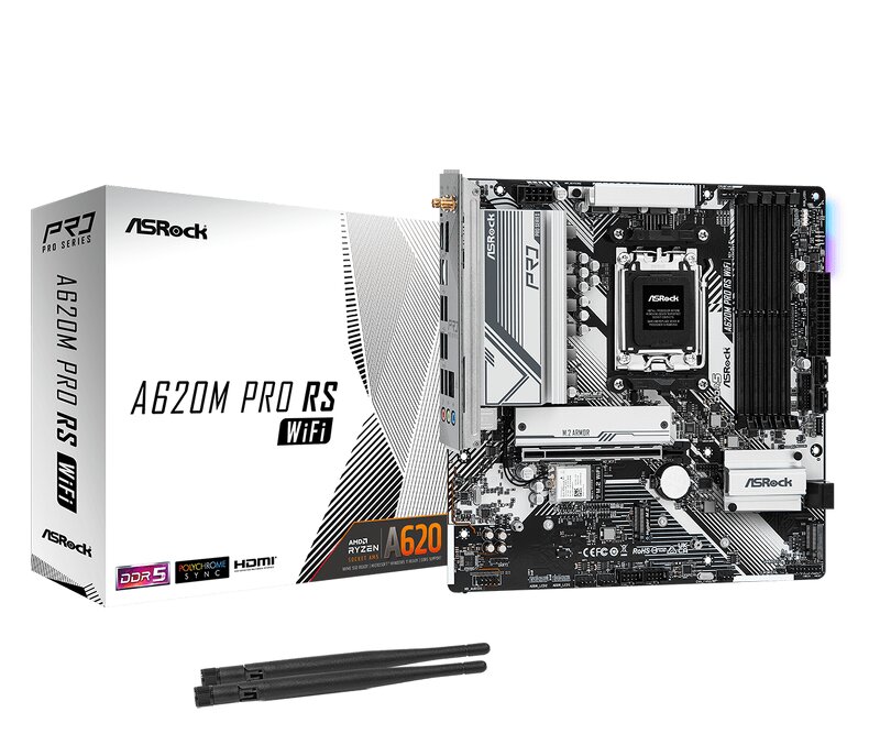 ASRock A620M PRO RS WIFI D5