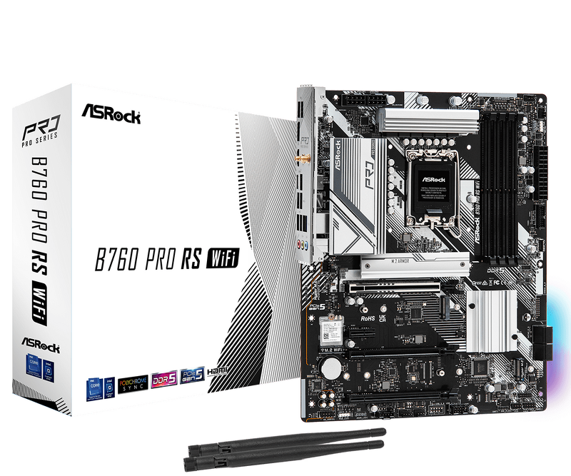 Product Image for ASRock B760 PRO RS WIFI D5