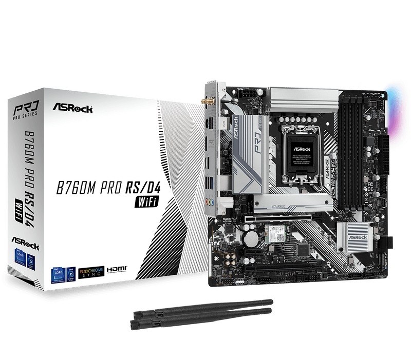 Product Image for ASRock B760 PRO RS WIFI D4