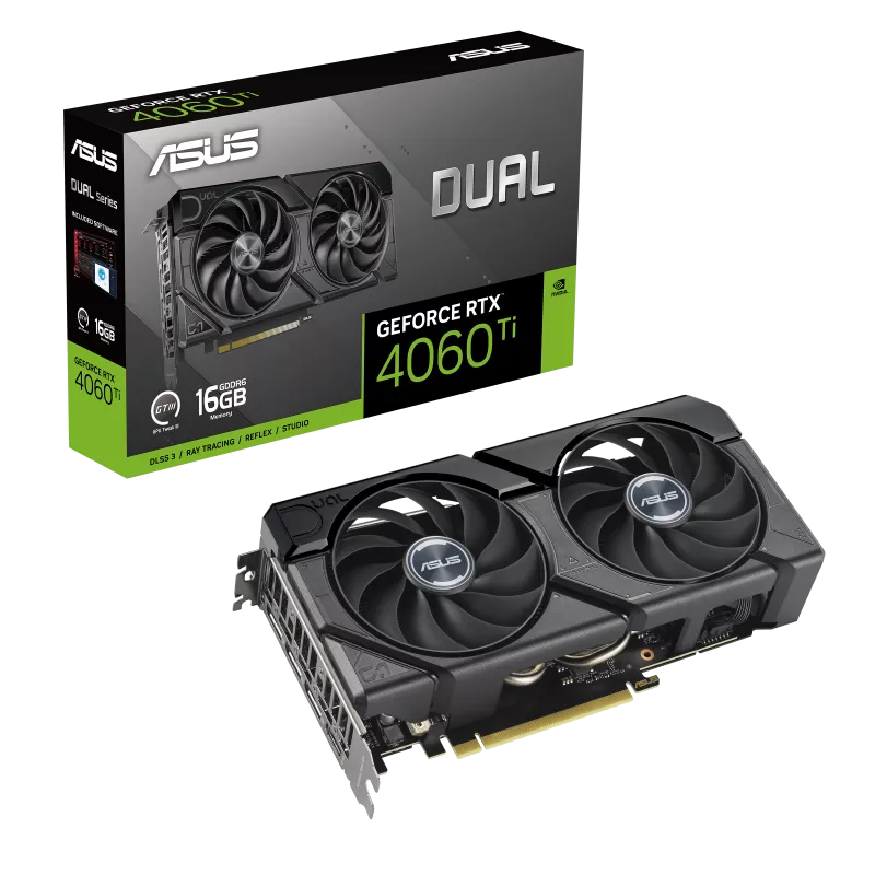 Product Image for ASUS Dual GeForce RTX 4060 Ti EVO 16GB