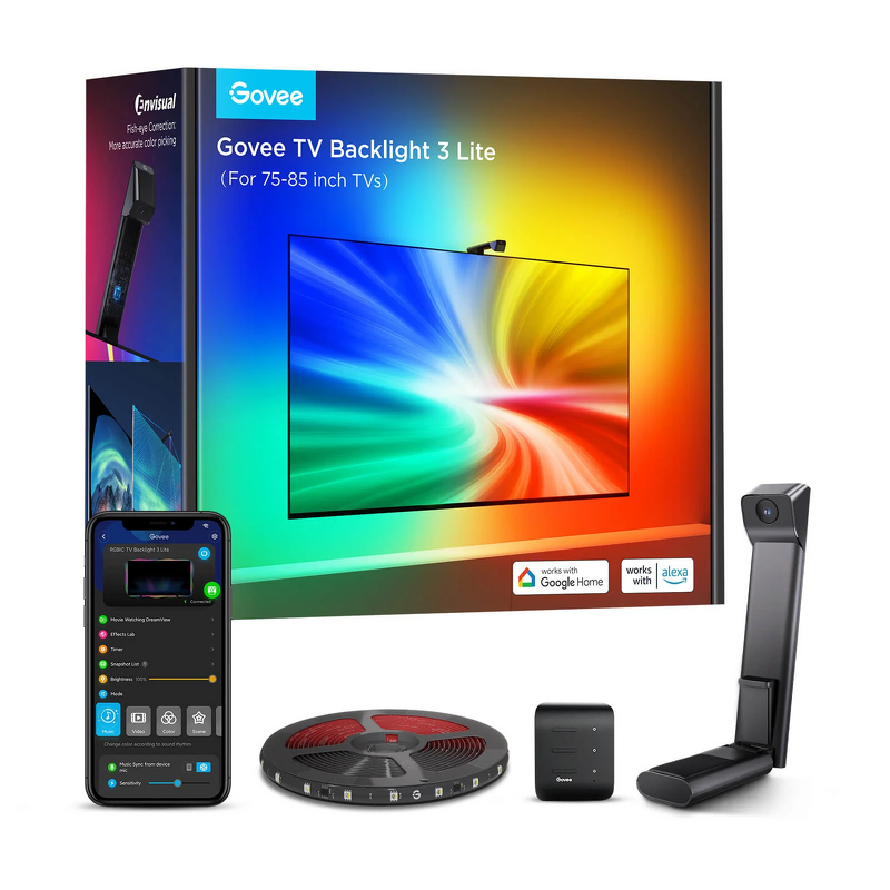 Product Image for Govee Envisual TV Backlight 3 Lite (75~85 inch)