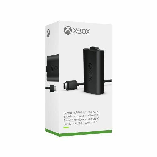 Xbox Series X – Rechargeable Battery + USB-C Cable (Kartongskada)