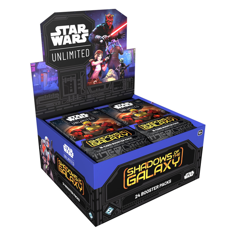 Product Image for Star Wars Unlimited Shadows of the Galaxy Booster Display (24 boosters)