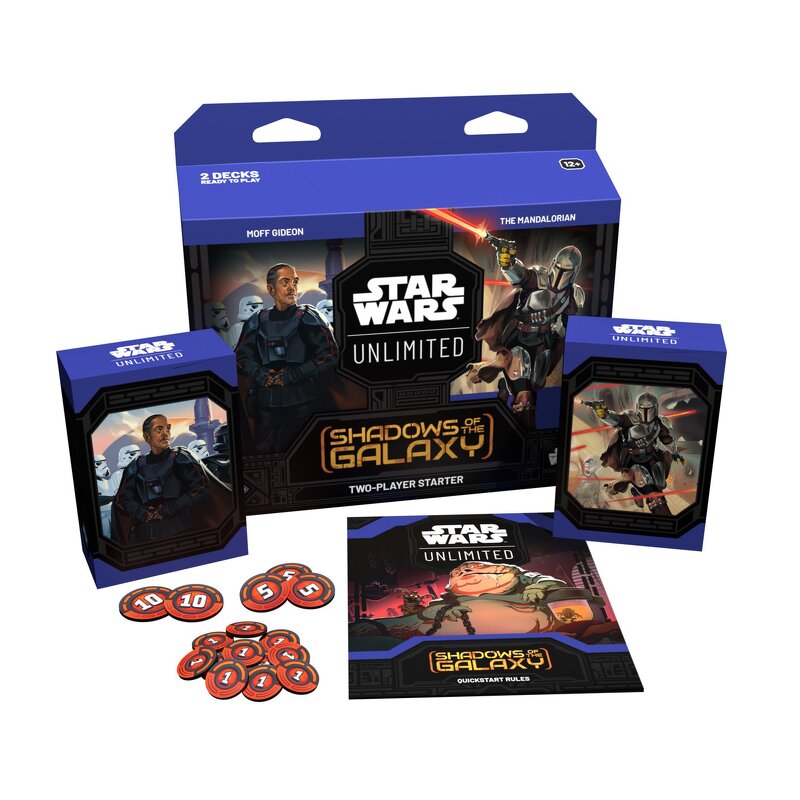 Star Wars Unlimited Shadows of the Galaxy 2-player Starter Pack