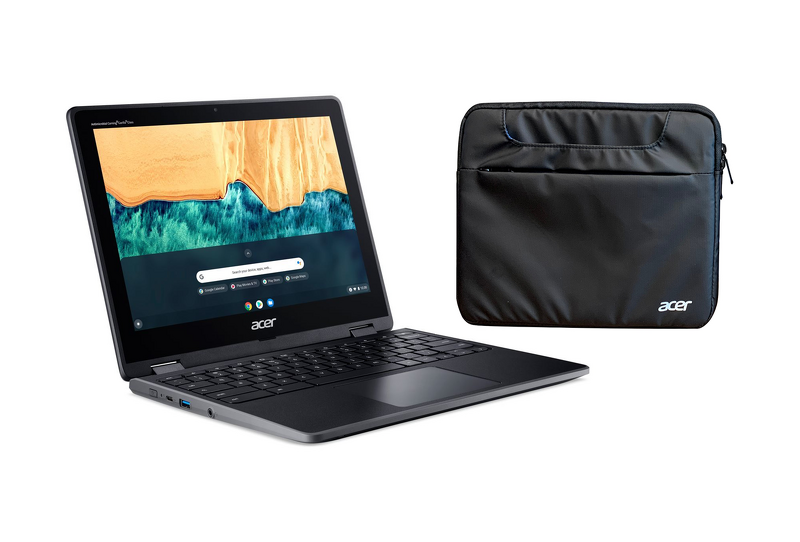 Product Image for Acer Chromebook Spin 512 R852T-C6GN + Acer Multi Pocket Sleeve 12”