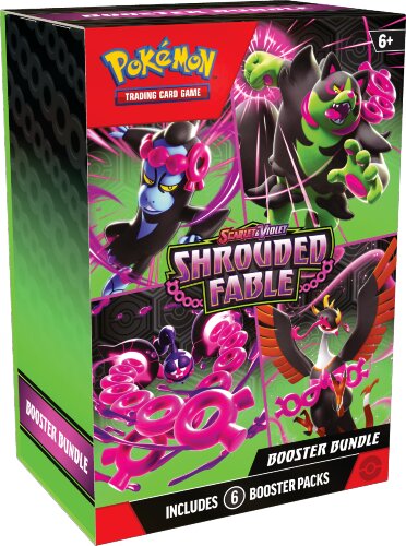 Pokemon Scarlet & Violet 6.5: Shrouded Fable Booster Bundle (6 boosters)