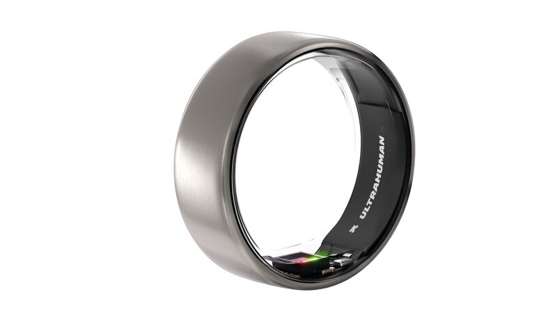 Ultrahuman Ring Air- Size-05 – Raw Titanium