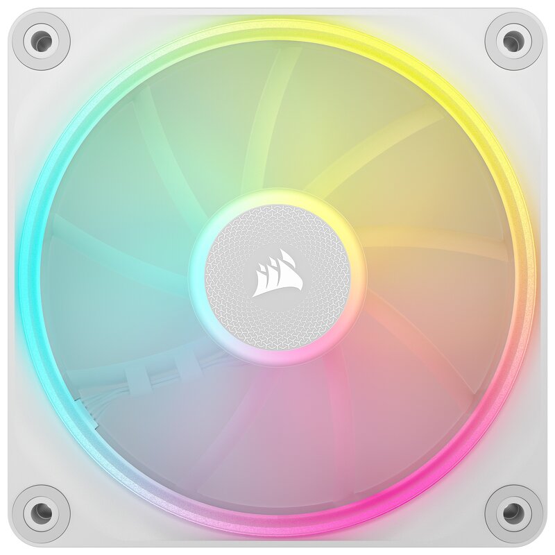 CORSAIR LX RGB Series iCUE LINK LX120 RGB White 120mm RGB Fan Single Fan