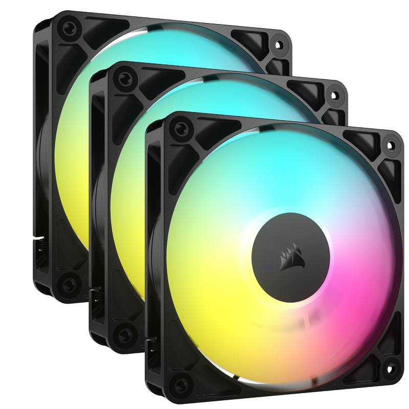 Product Image for Corsair RS120 / ARGB / PWM / 120mm / 3-pack - Svart