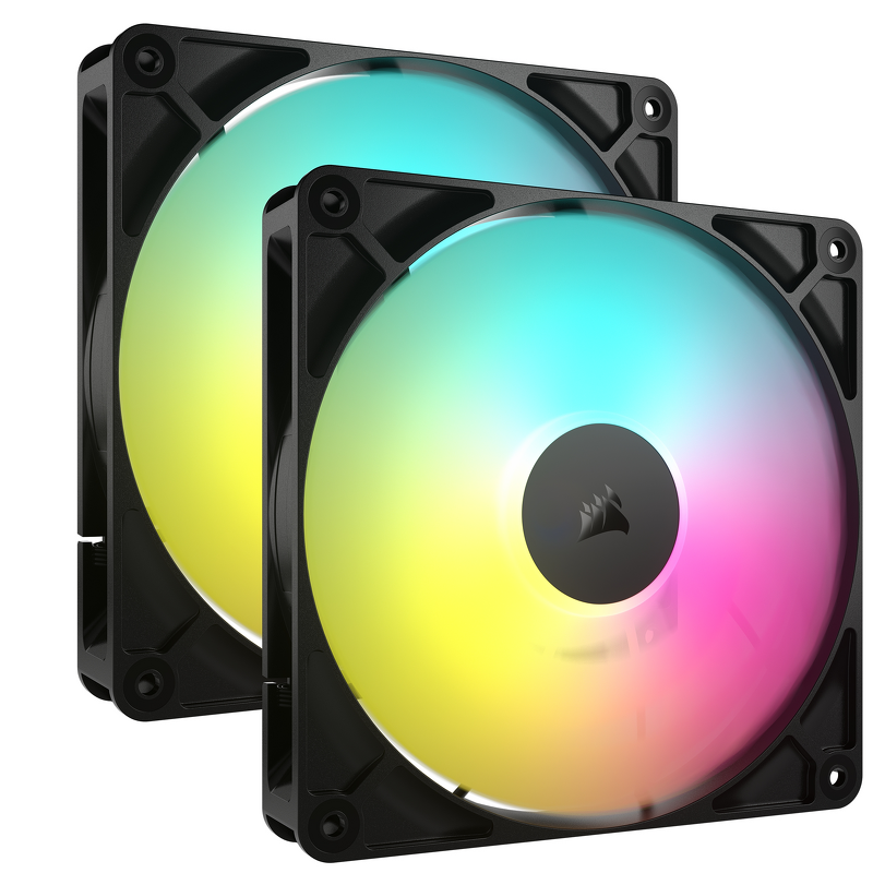 Product Image for Corsair RS140 / ARGB / PWM / 140mm / 2-pack - Svart