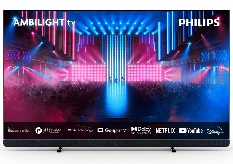 Philips 55″ 55OLED909 / 4K / OLED / 120 Hz / Ambilight / Smart TV