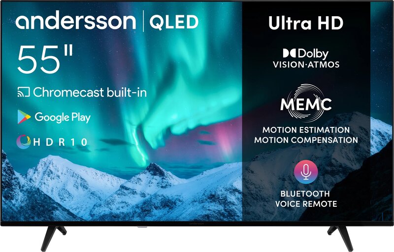 Andersson 55″ QLED5550UHD Flat TV