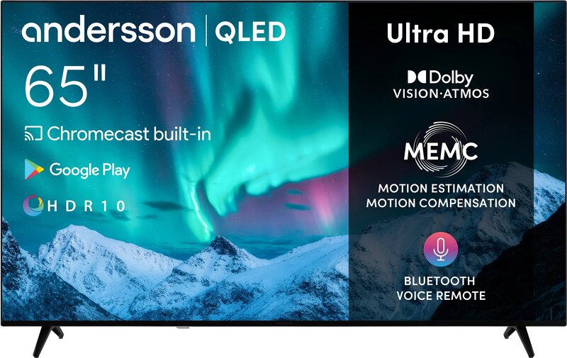 Andersson 65" QLED6550UHD Flat TV