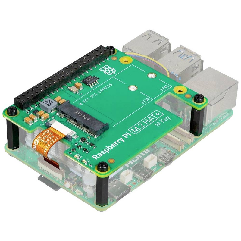 Product Image for Raspberry Pi M.2 Hat+