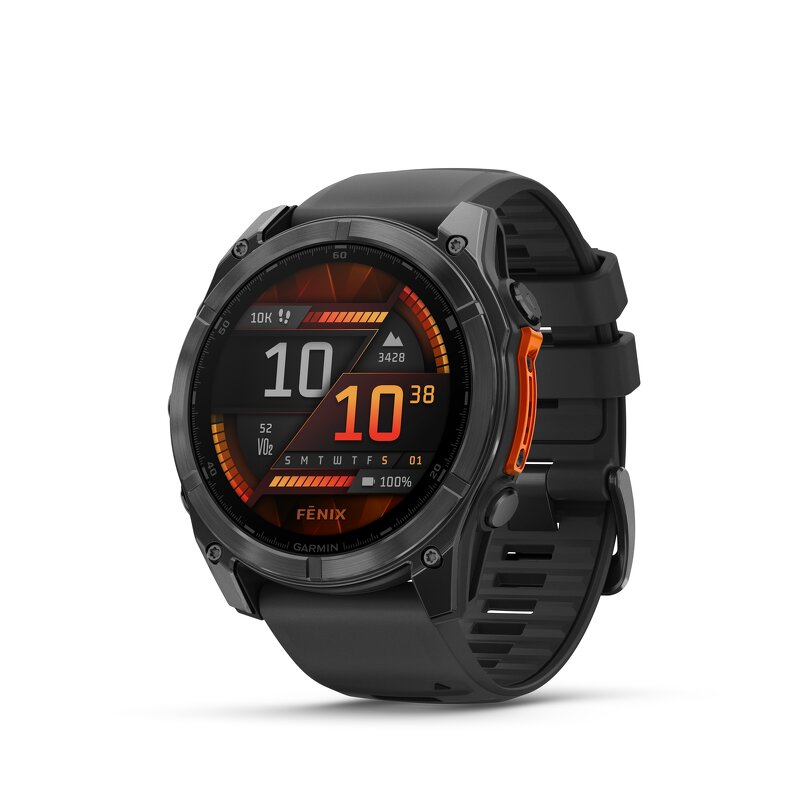 Garmin fenix 8 AMOLED 51mm – Skiffergrå