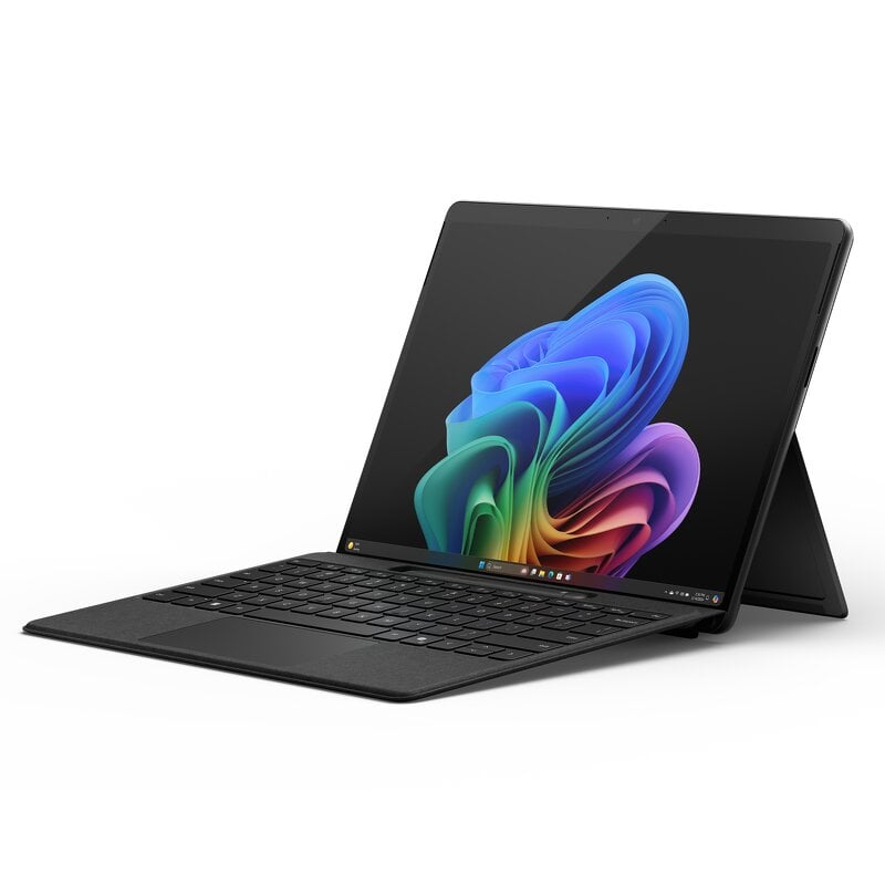 Microsoft Surface Pro C12 / 13″ / 16GB / 512GB / Copilot+ / Snapdragon X Elite / OLED – Svart