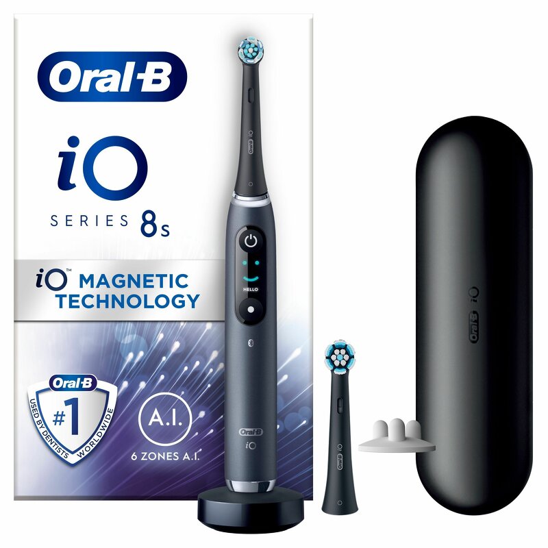 Oral-B iO 8 Eltandborste – Svart