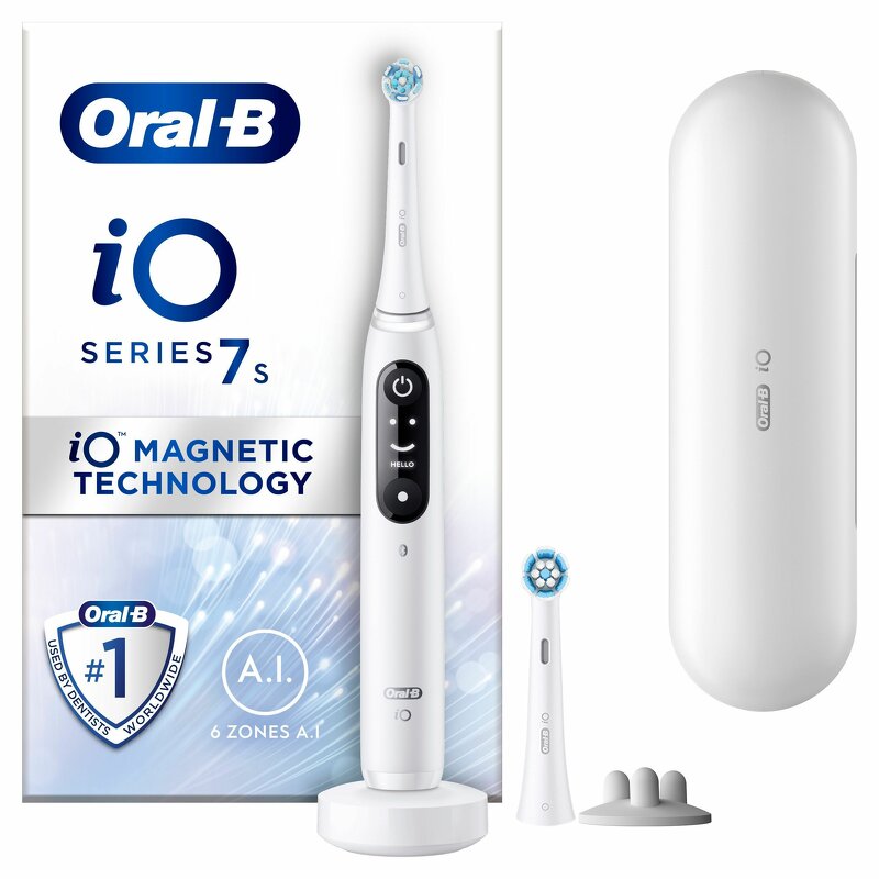 Oral-B iO 7 Eltandborste - Vit