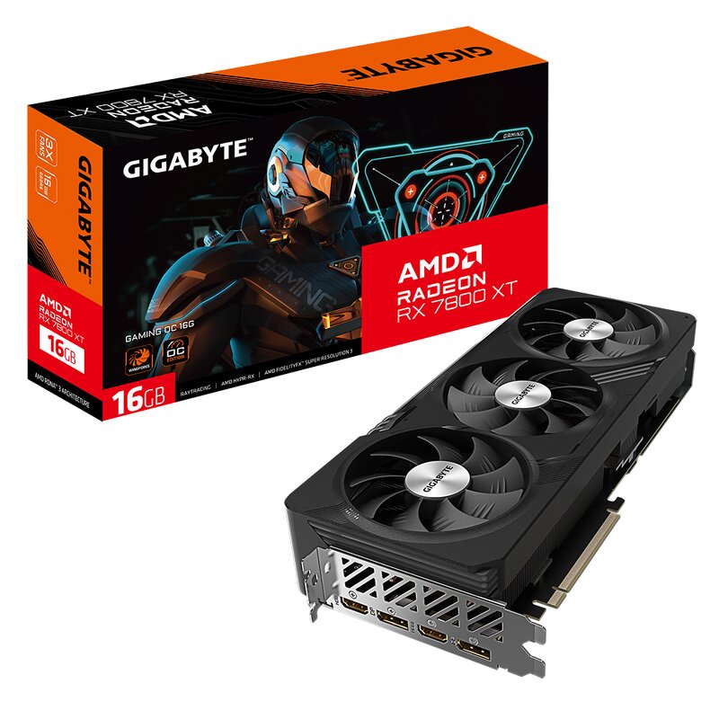 Gigabyte Radeon RX 7800 XT GAMING OC 16GB