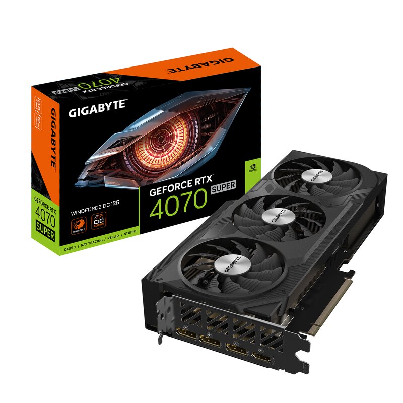 Gigabyte GeForce RTX 4070 SUPER WINDFORCE OC 12GB