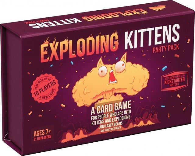 Product Image for Exploding Kittens Party Pack Game (Nordic)