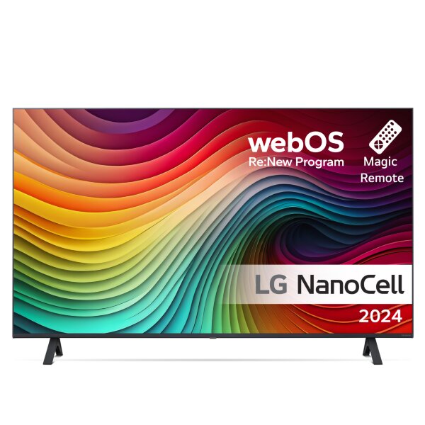 LG 43″ 43NANO81T6A / 4K / NanoCell / 60 Hz / webOS 24 (Fyndvara – Klass 1)